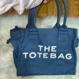 Blue Tote Bag